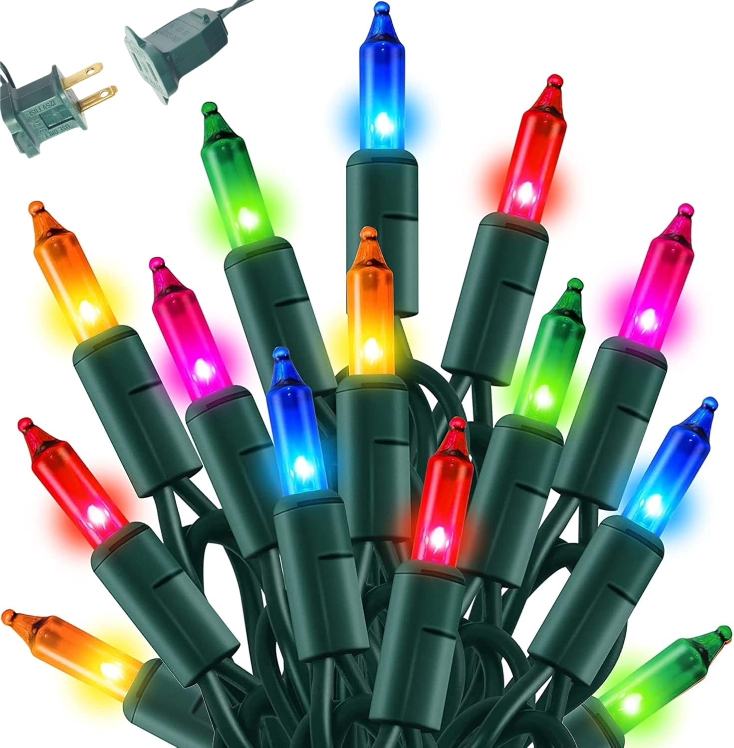 16FT/32FT Outdoor Christmas String Lights