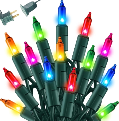 16FT/32FT Outdoor Christmas String Lights