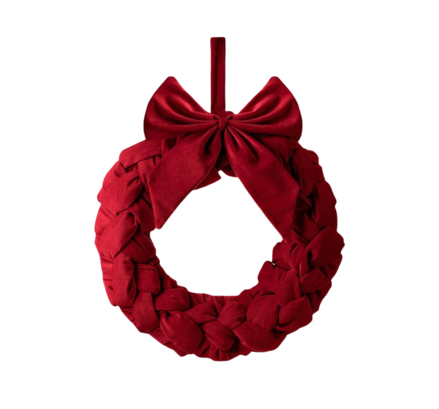 Velvet Christmas Wreaths with Bow