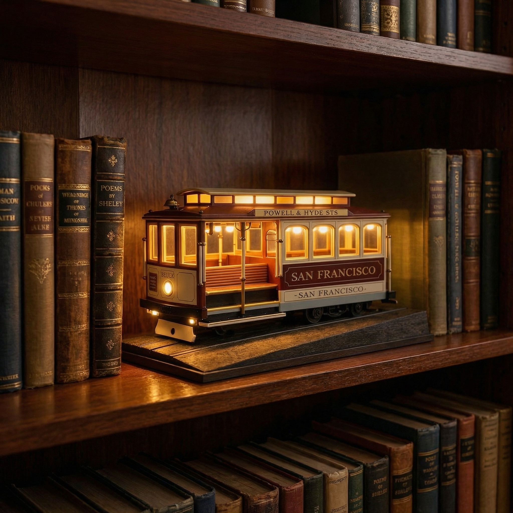 San Francisco Cable Car Accent Lamp