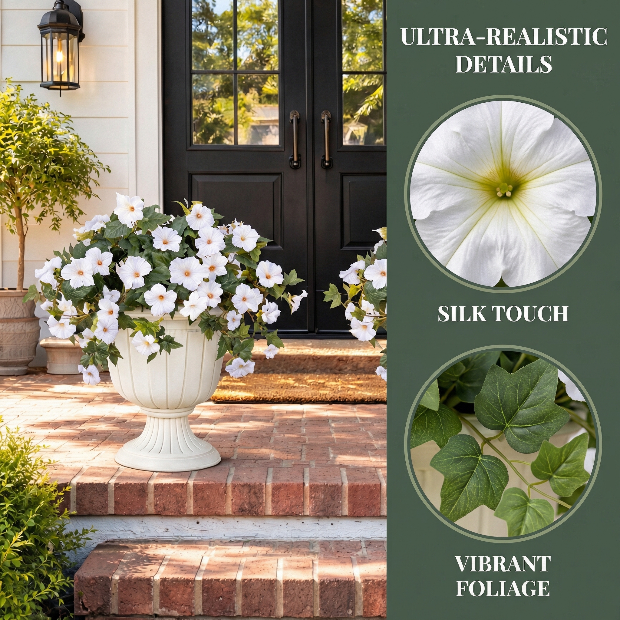 Spring Bloom Artificial Petunia Arrangement