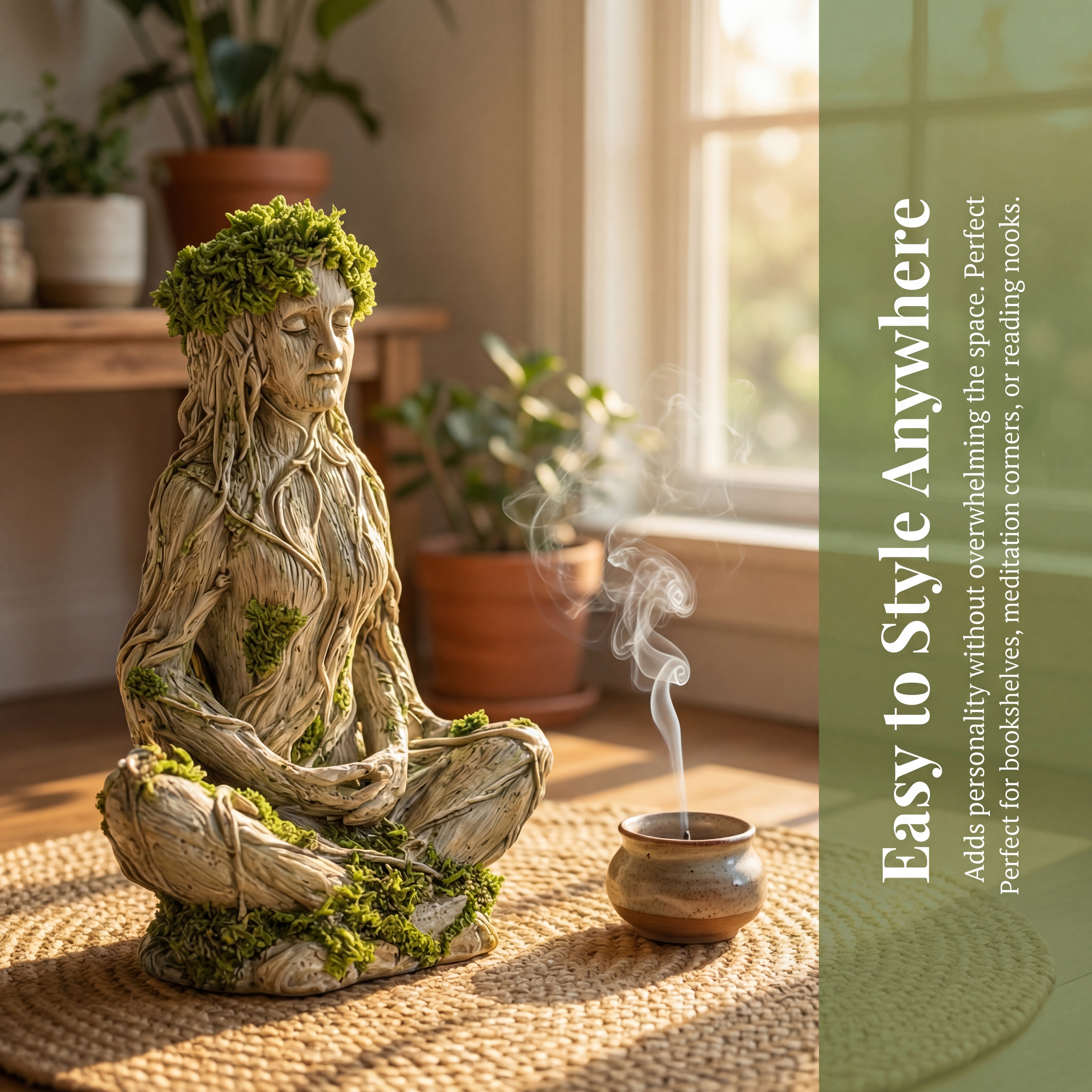 Woodland Spirit Meditation Statue