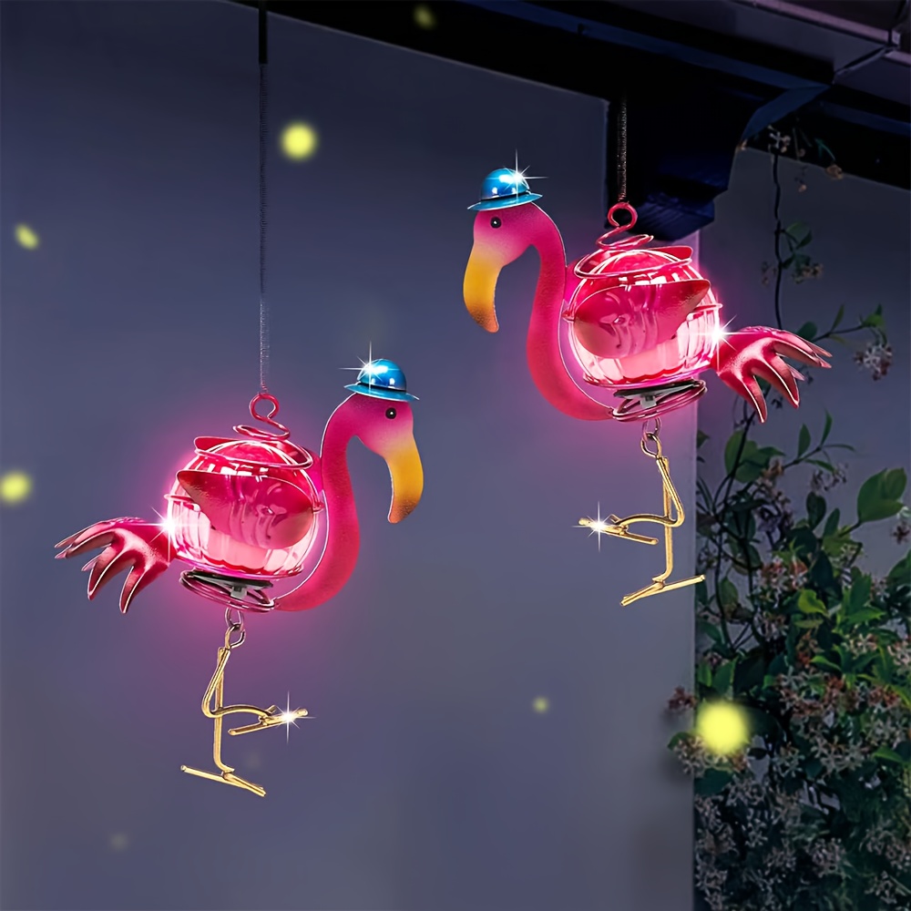 Solar Hanging Insect Lights LED Outdoor Waterproof