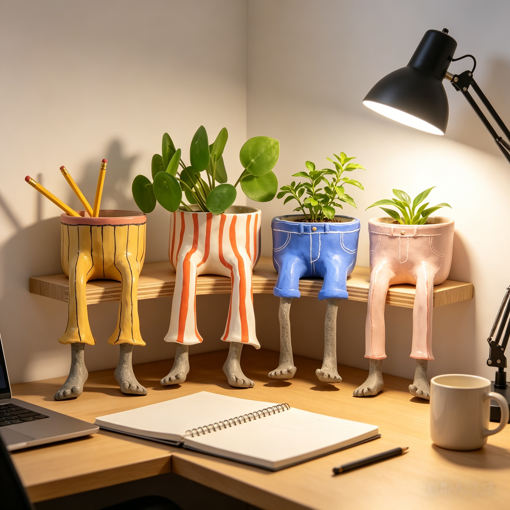 Creative Sitting Planter Collection