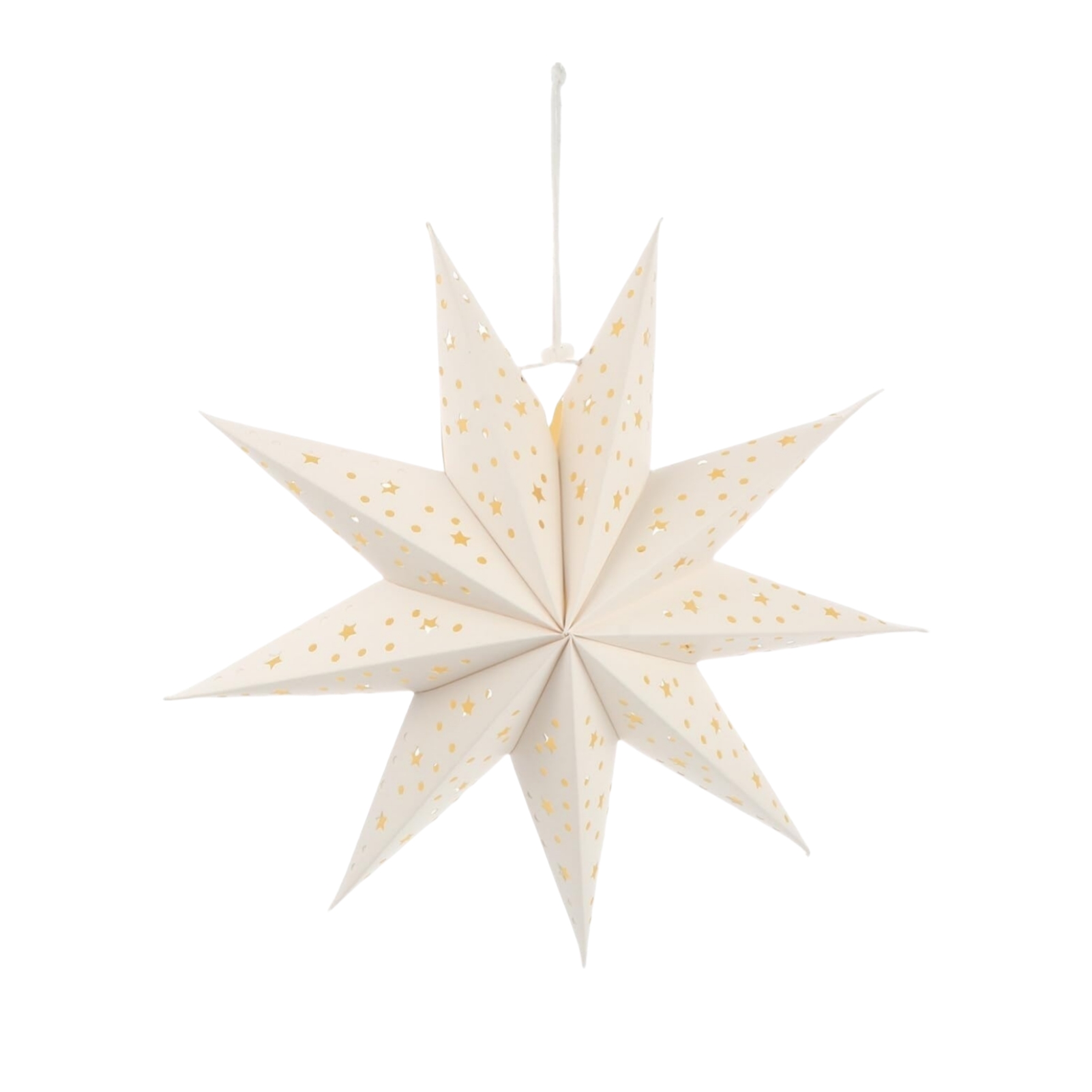 3D Hanging Paper Star Lanterns