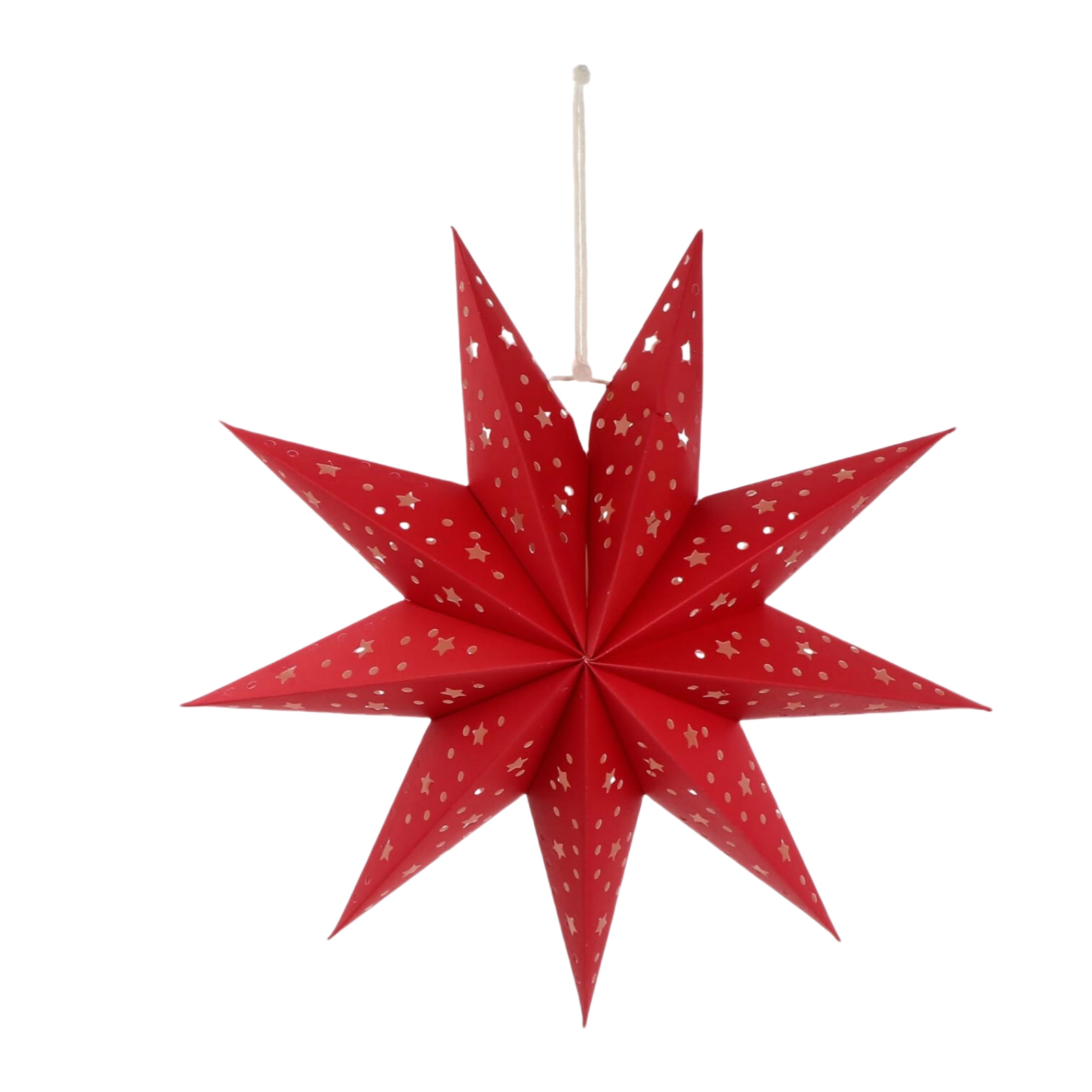 3D Hanging Paper Star Lanterns