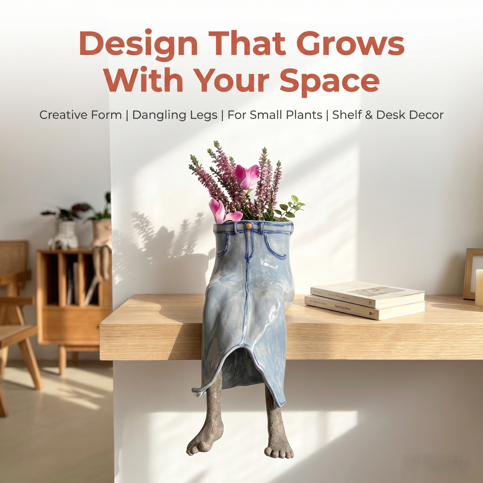 Creative Sitting Planter Collection