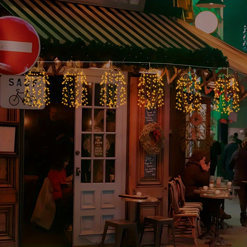 3-Pack Willow Hanging Fairy String Lights