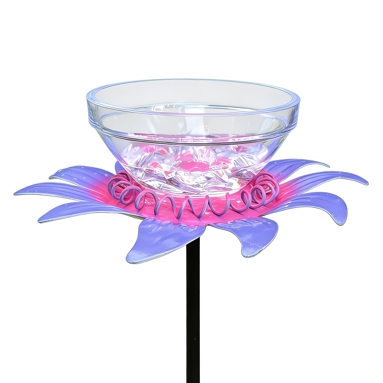 Colorful Flower Nectar Drinker Stakes