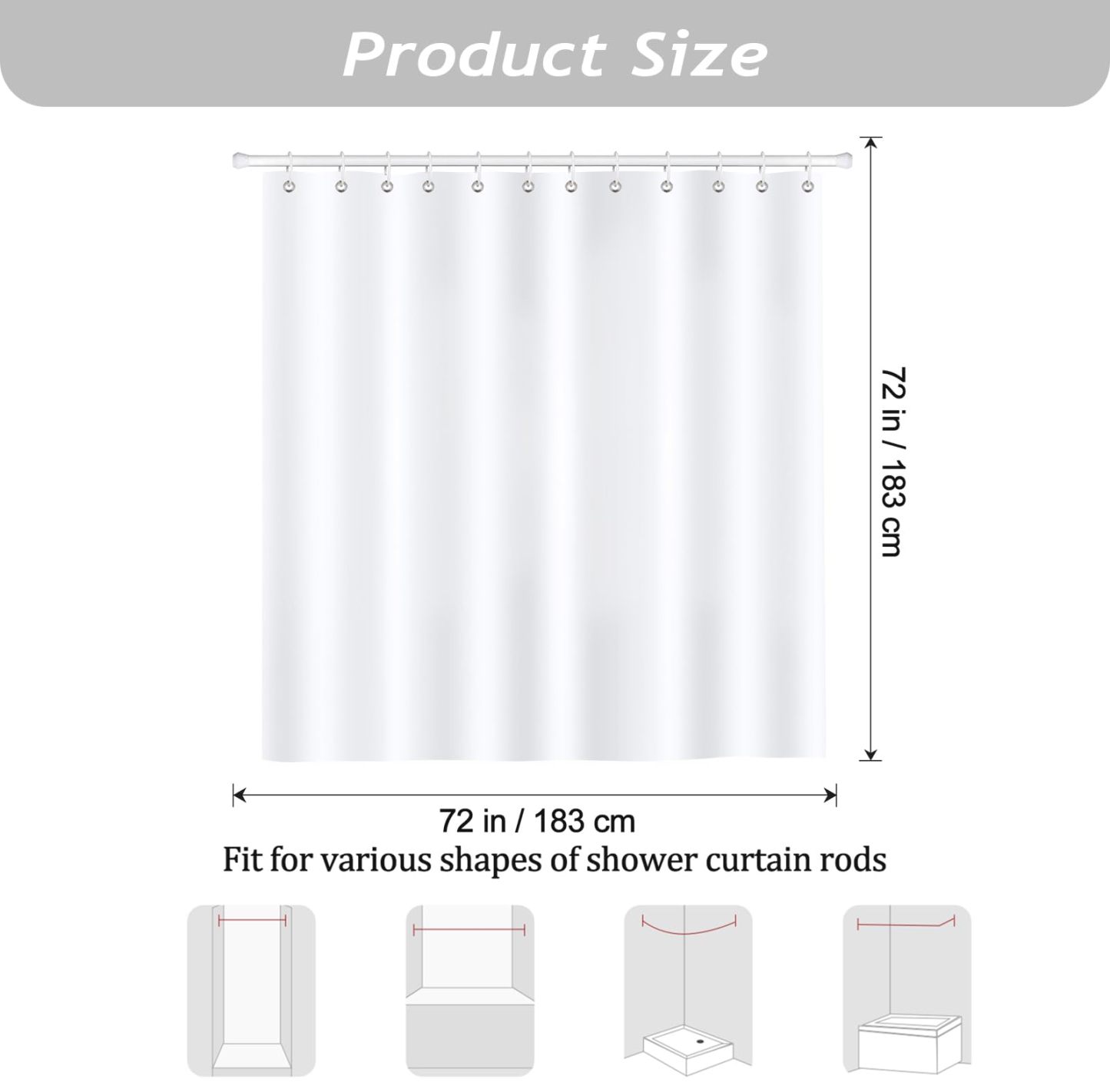 Christmas Gnomes Shower Curtain