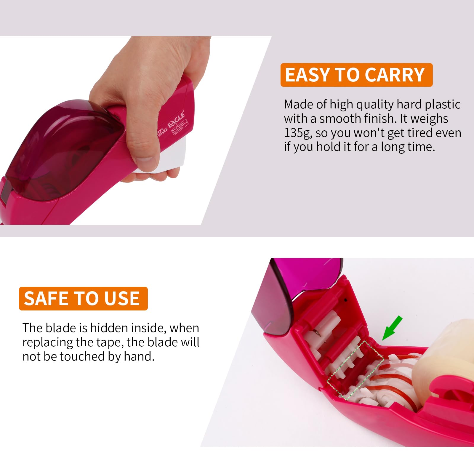 Handheld Automatic Tape Dispenser