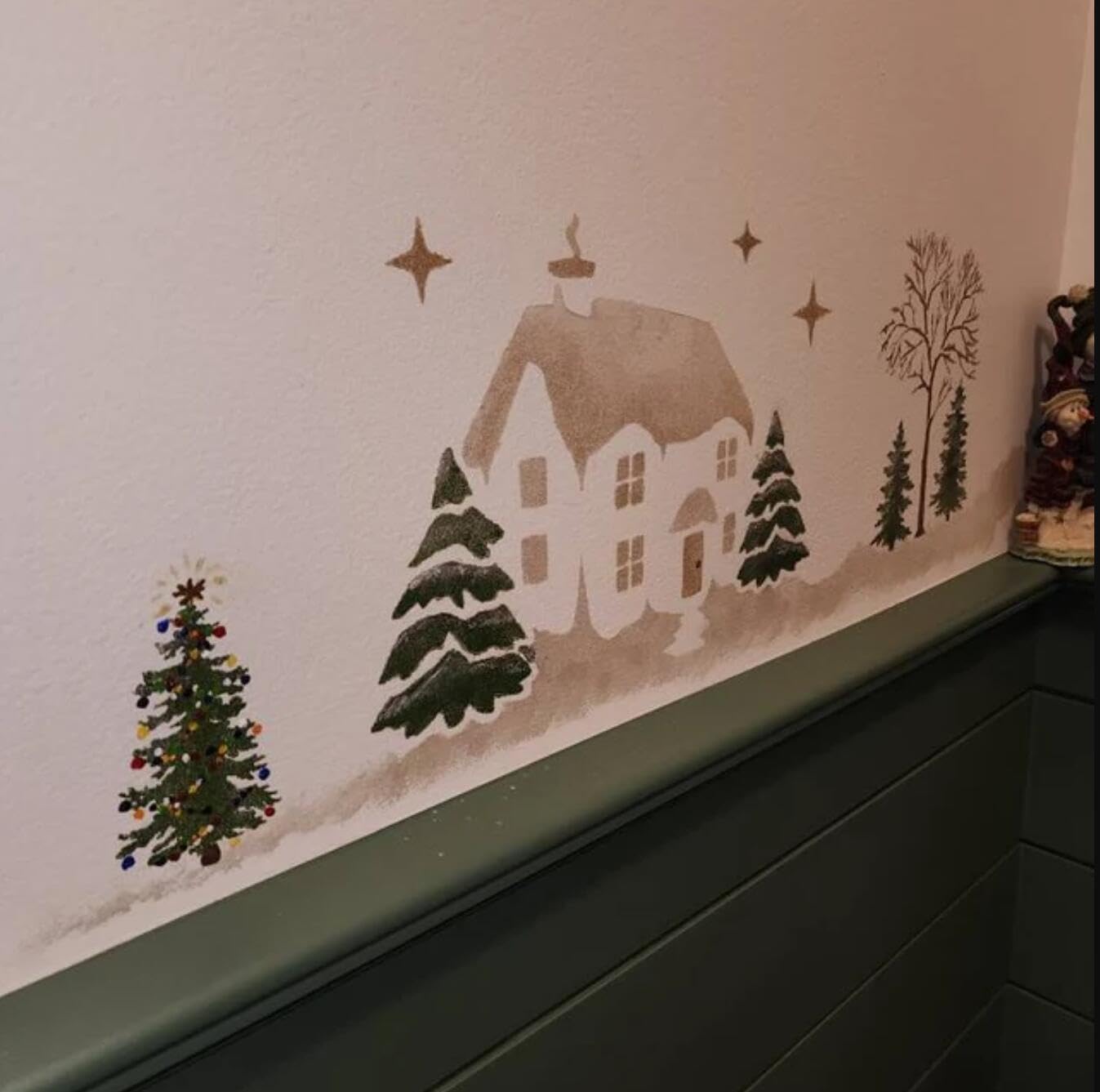 Christmas Stencils for Window Glass 