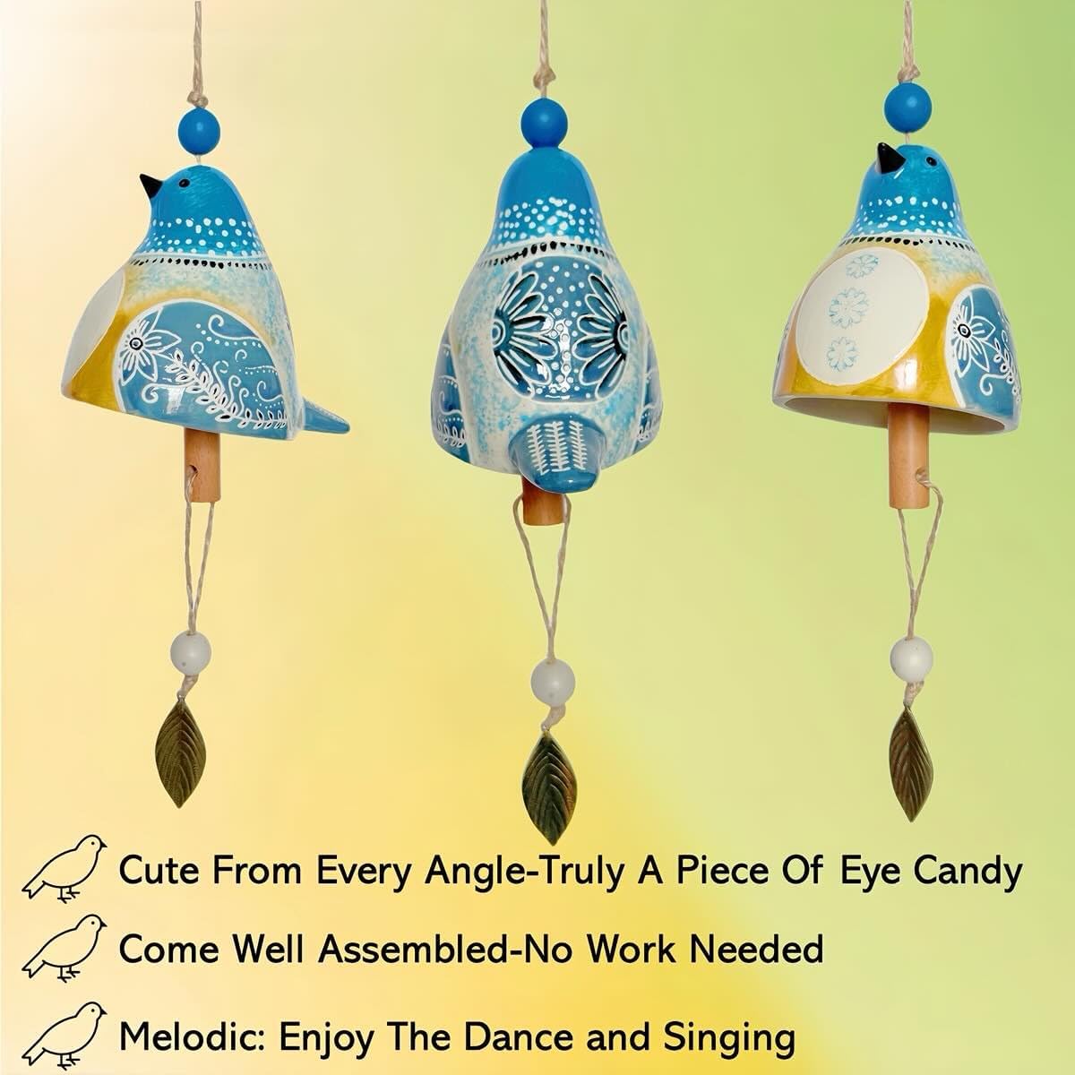 Bird Wind Chimes Outdoor & Indoor Decor