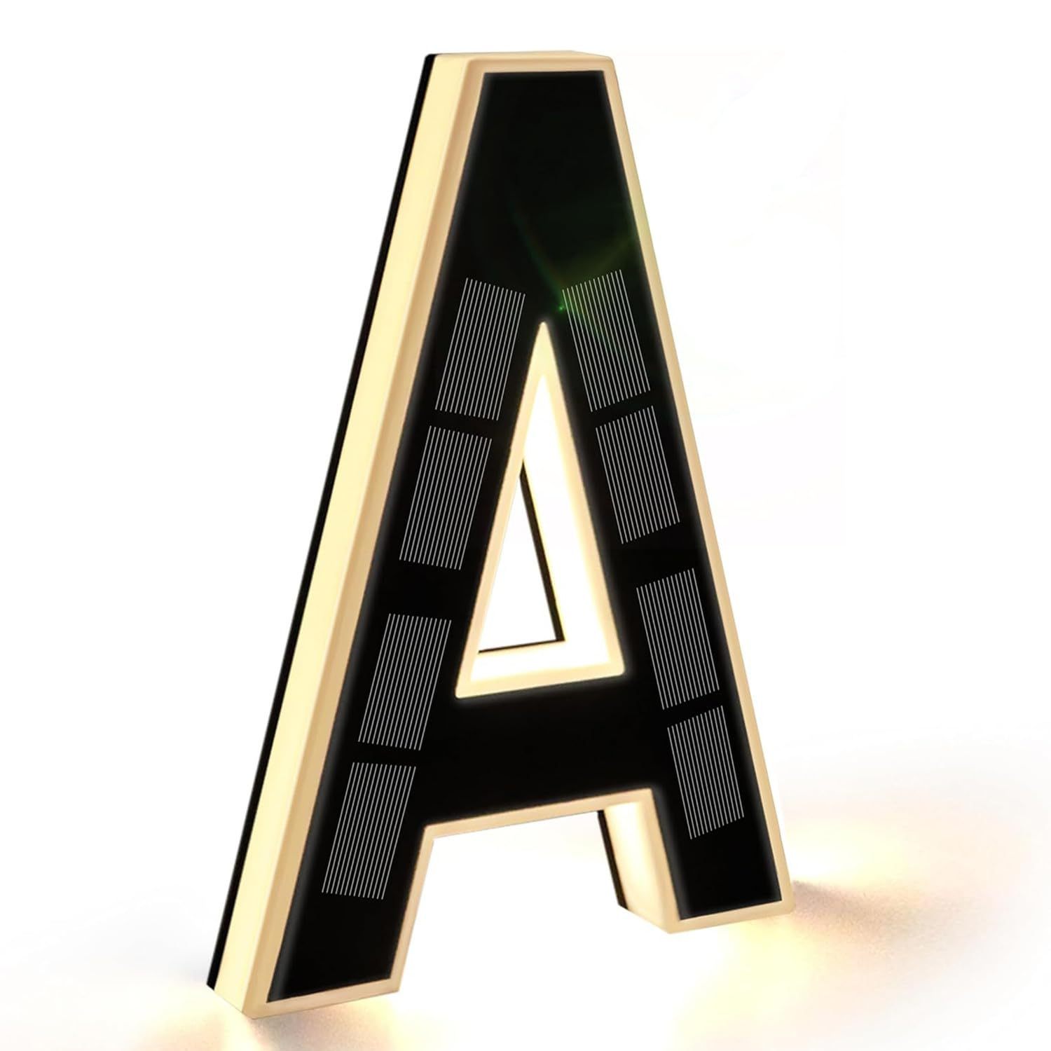 Modern Solar LED Illuminated House Number