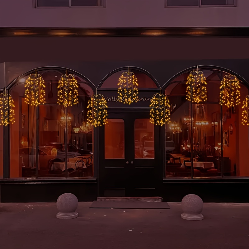 3-Pack Willow Hanging Fairy String Lights