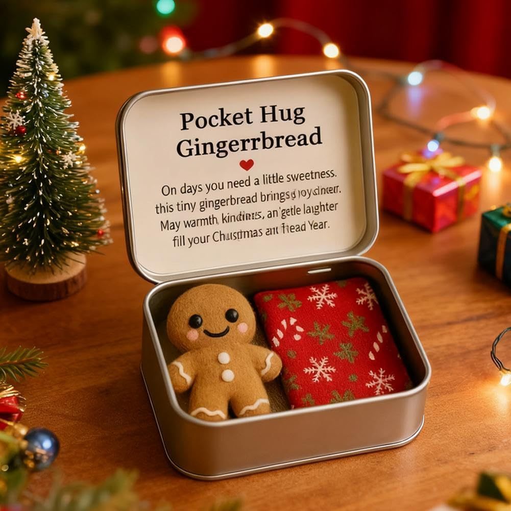 Pocket Hug Felt Plush Christmas Gift