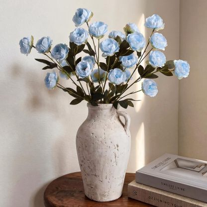 Artificial Peony Stems for Vase Styling