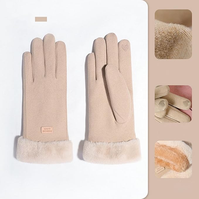 Winter Gloves for Women Warm Touchscreen Gloves