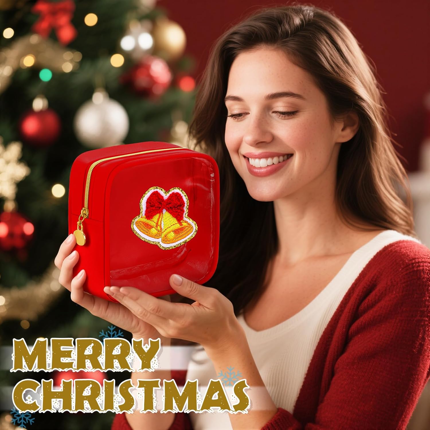Christmas Mini Makeup Bags