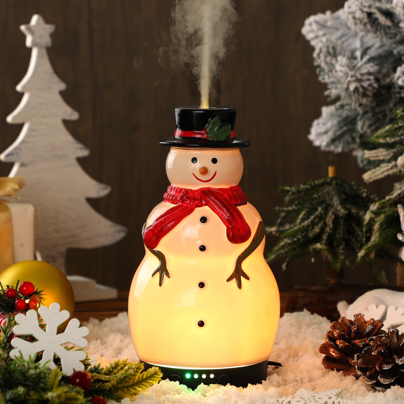Christmas Gift Essential Oil Diffuser & Aromatherapy Humidifier