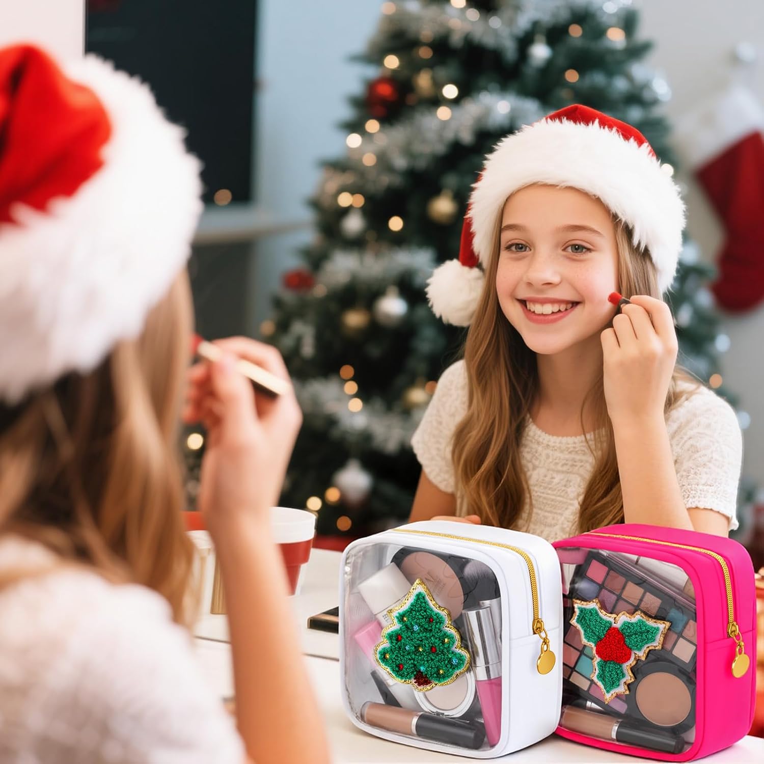 Christmas Mini Makeup Bags