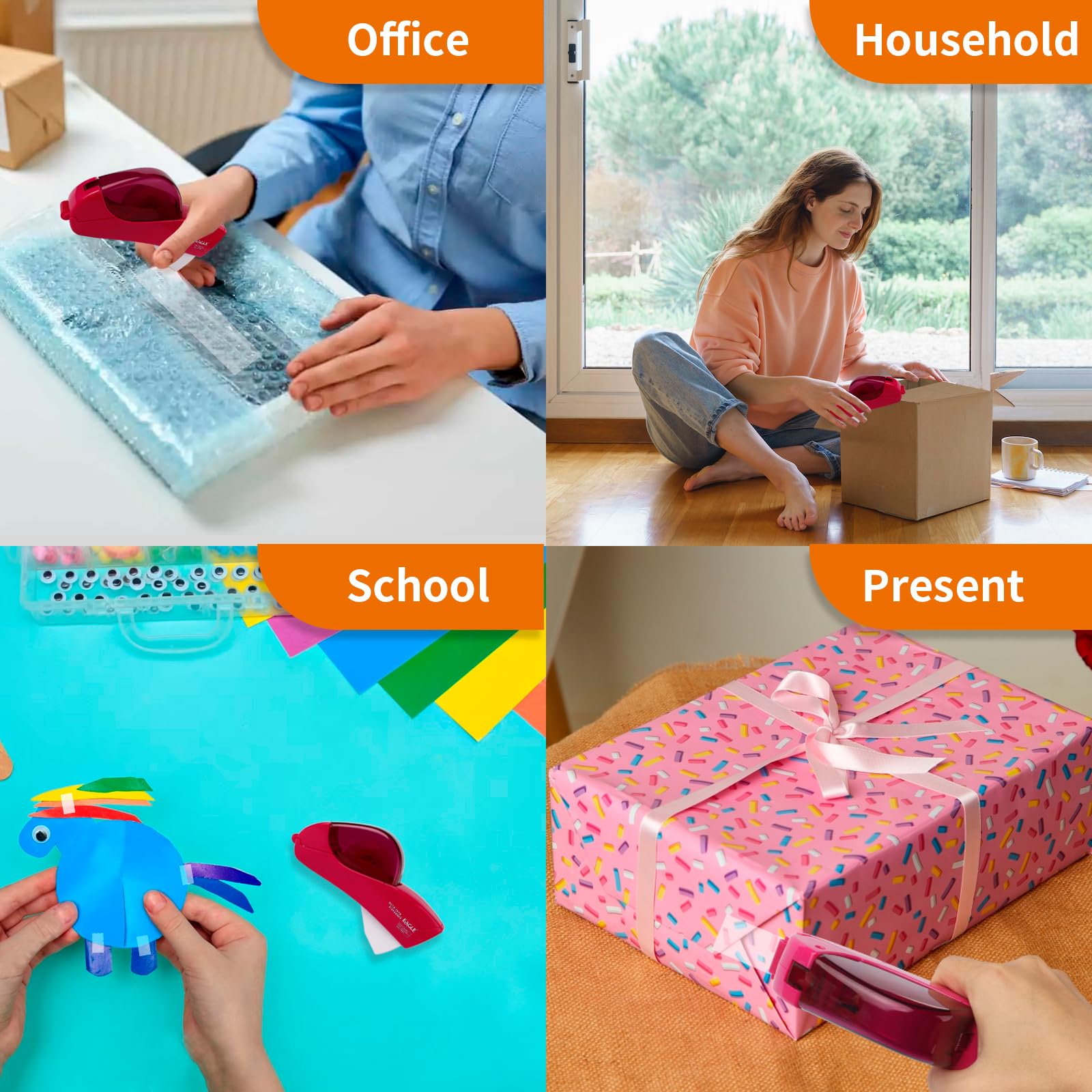 Handheld Automatic Tape Dispenser