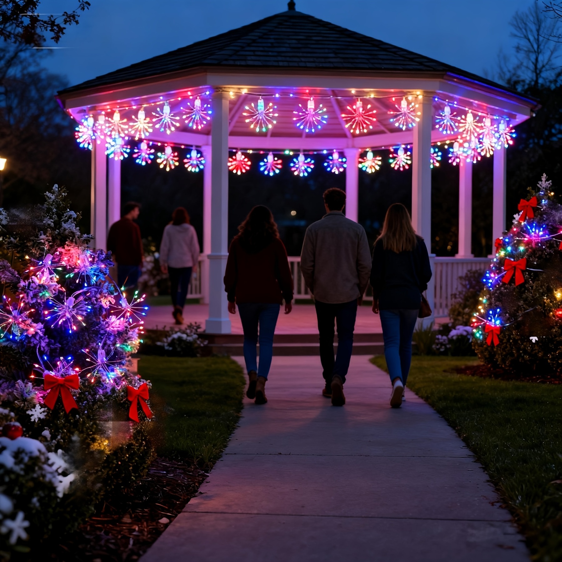 Fireworks Dandelion Starburst String Lights