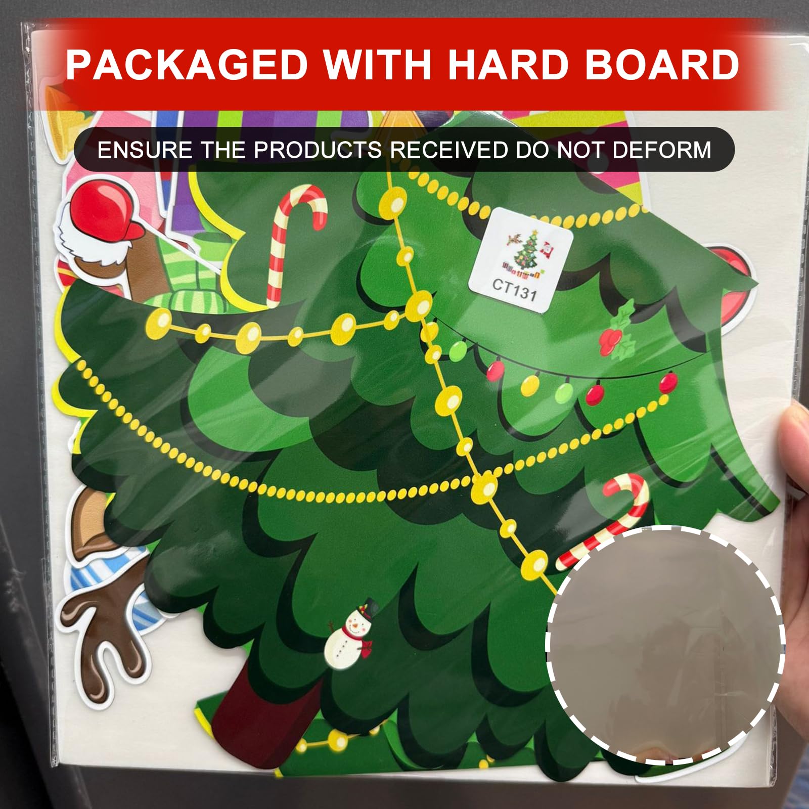 Christmas Tree Fridge Magnet Set