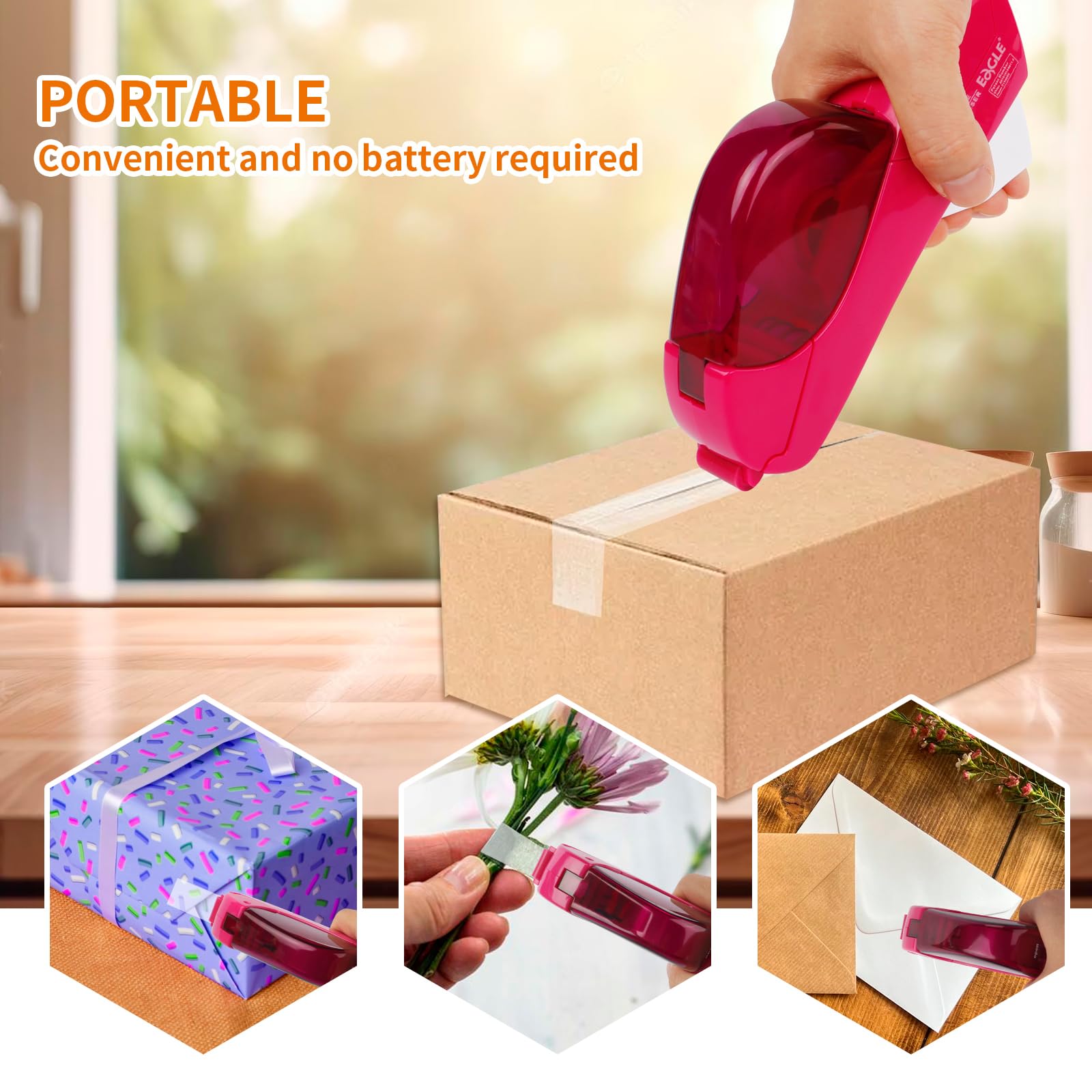 Handheld Automatic Tape Dispenser