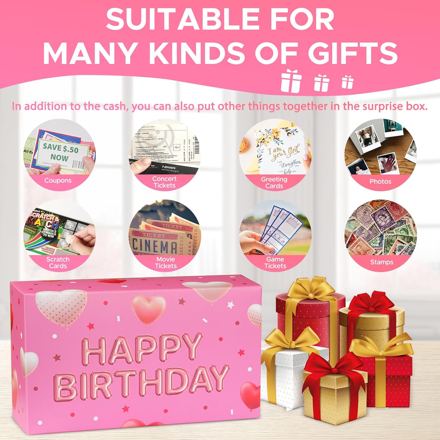 Christmas Surprise Gift Box Explosion for Money