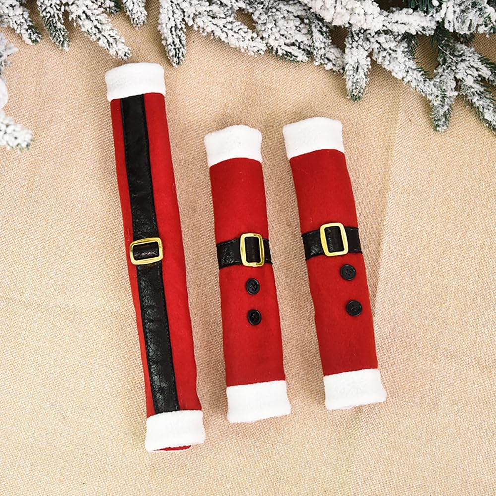 Set of 3 Christmas Fridge Handle Covers