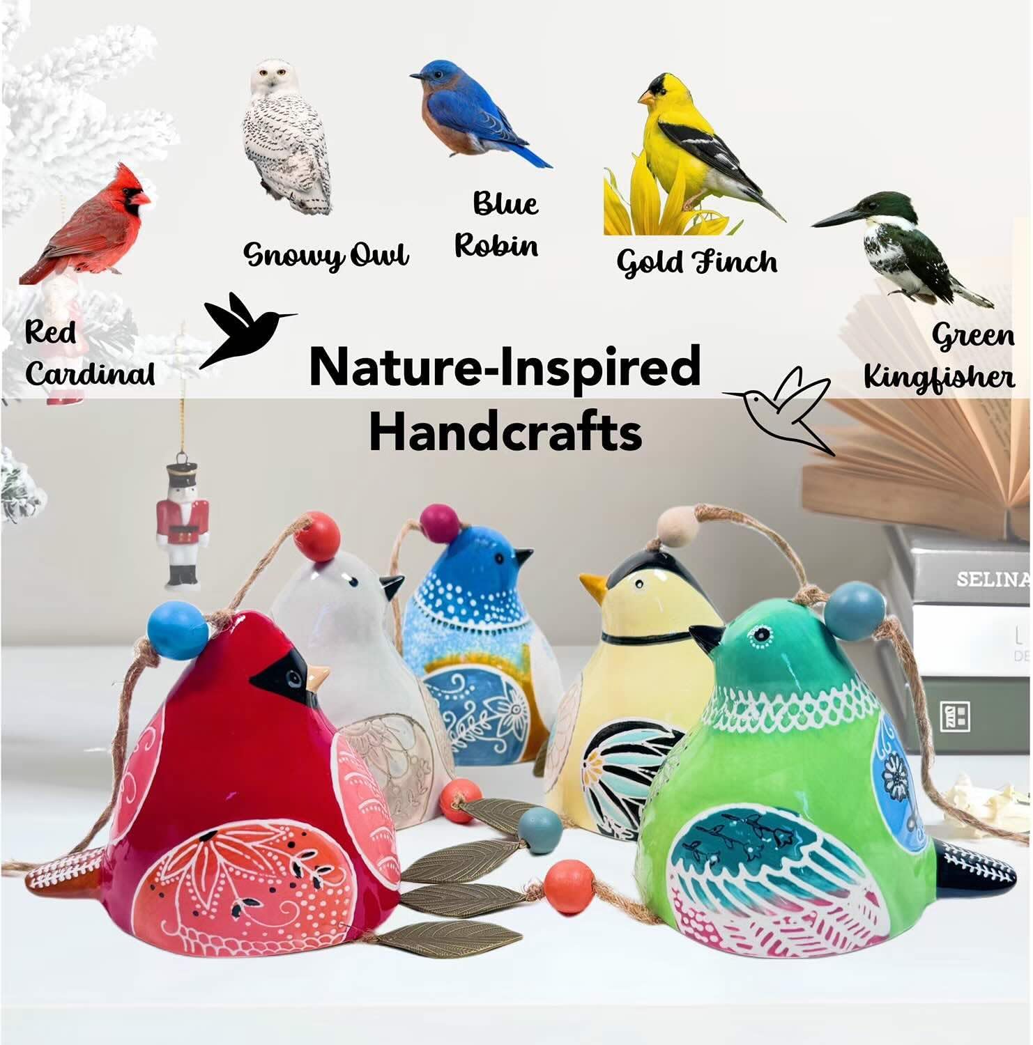 Bird Wind Chimes Outdoor & Indoor Decor