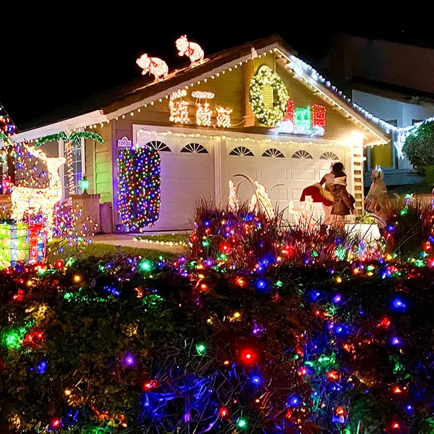 16FT/32FT Outdoor Christmas String Lights
