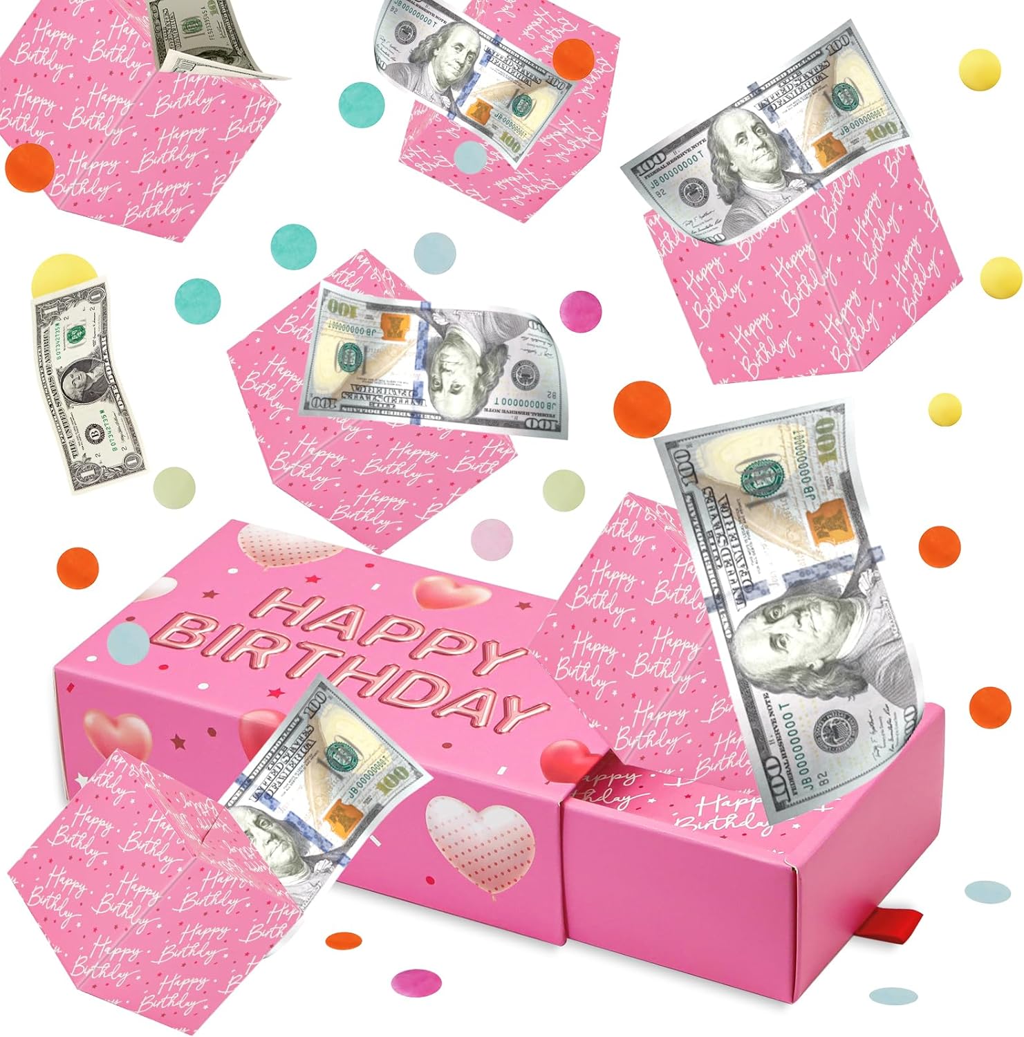 Christmas Surprise Gift Box Explosion for Money