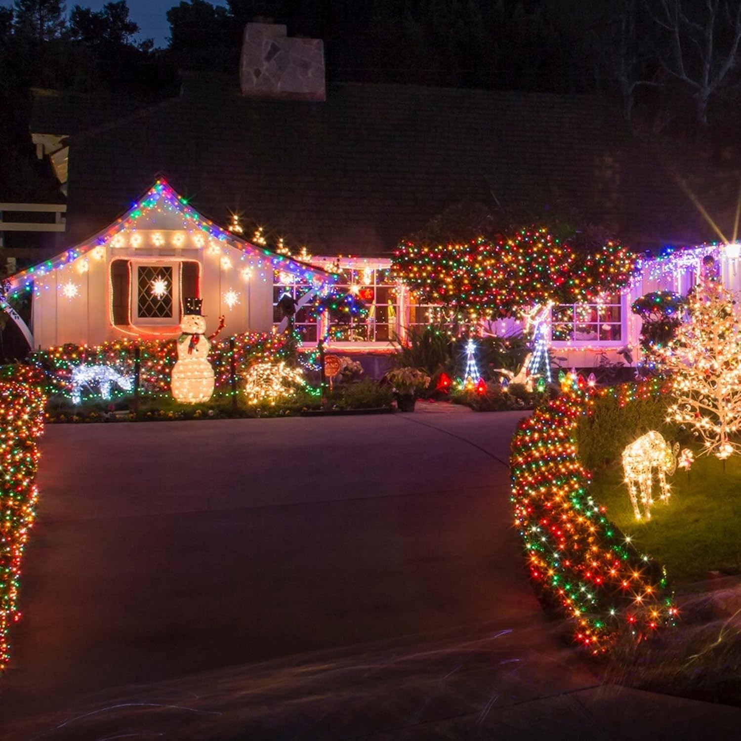 16FT/32FT Outdoor Christmas String Lights