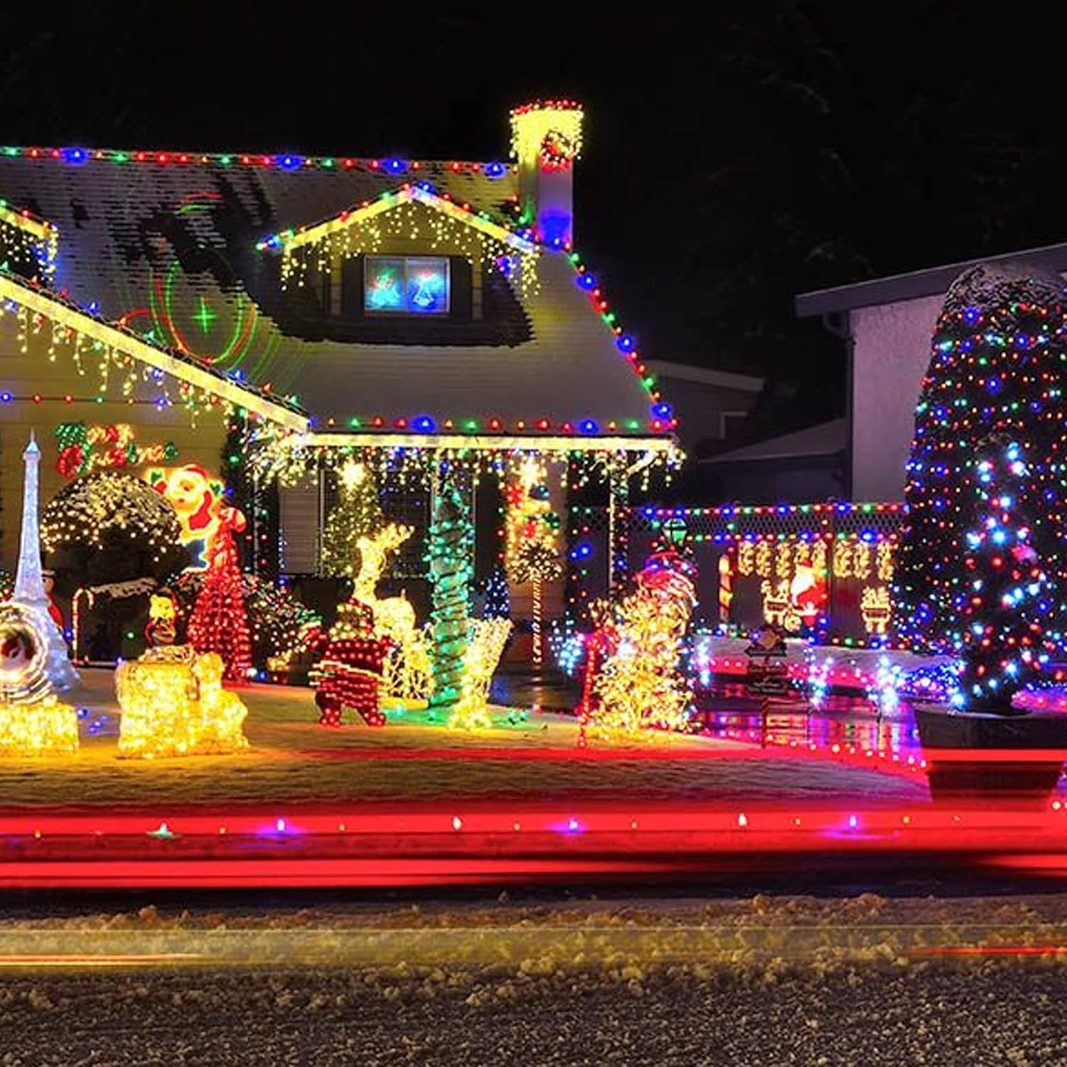 16FT/32FT Outdoor Christmas String Lights