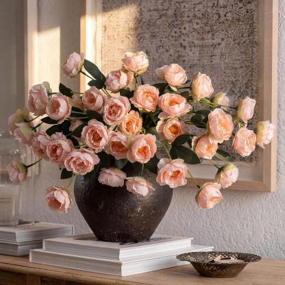 Artificial Peony Stems for Vase Styling