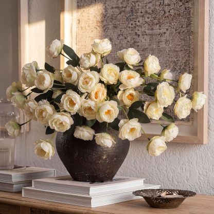 Artificial Peony Stems for Vase Styling