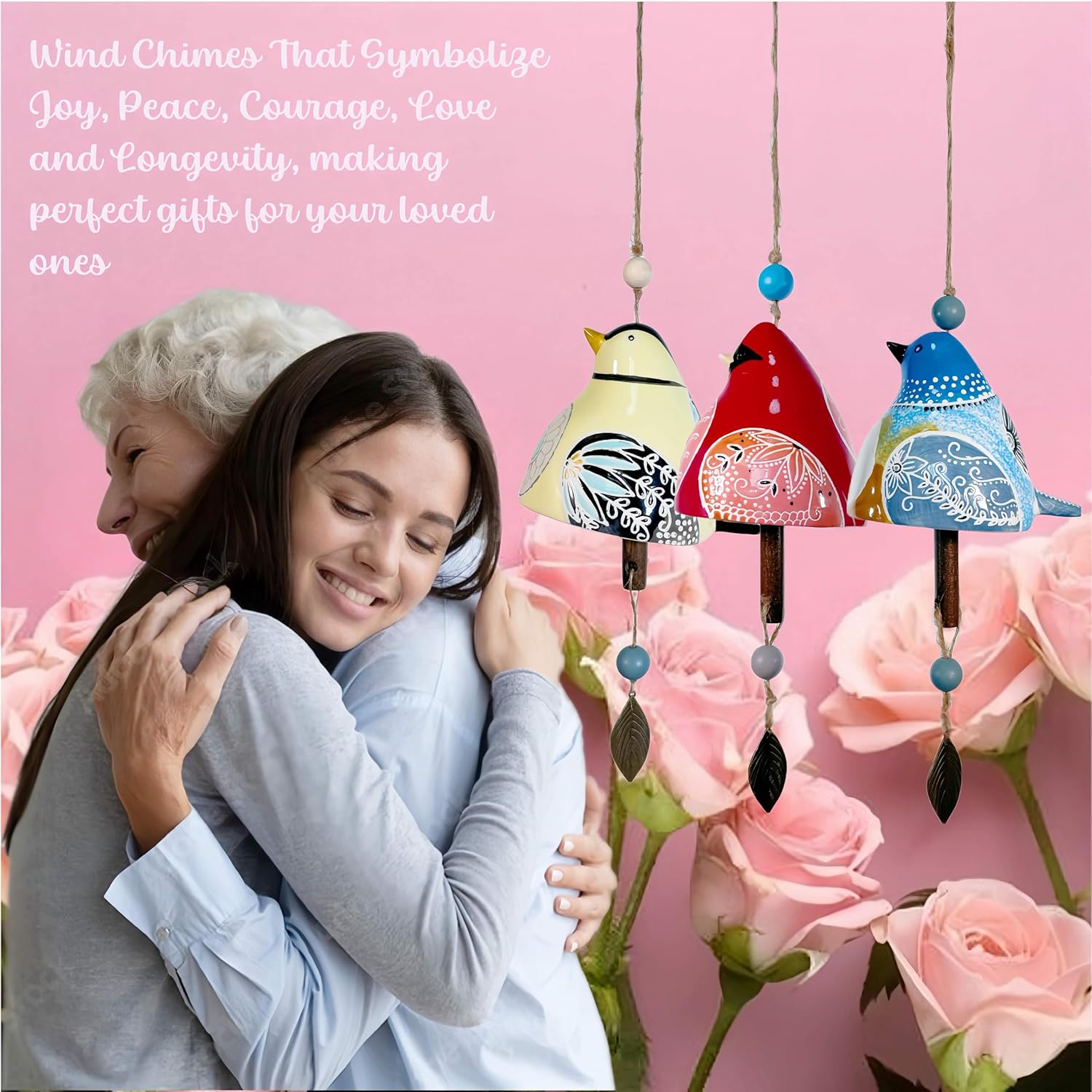 Bird Wind Chimes Outdoor & Indoor Decor