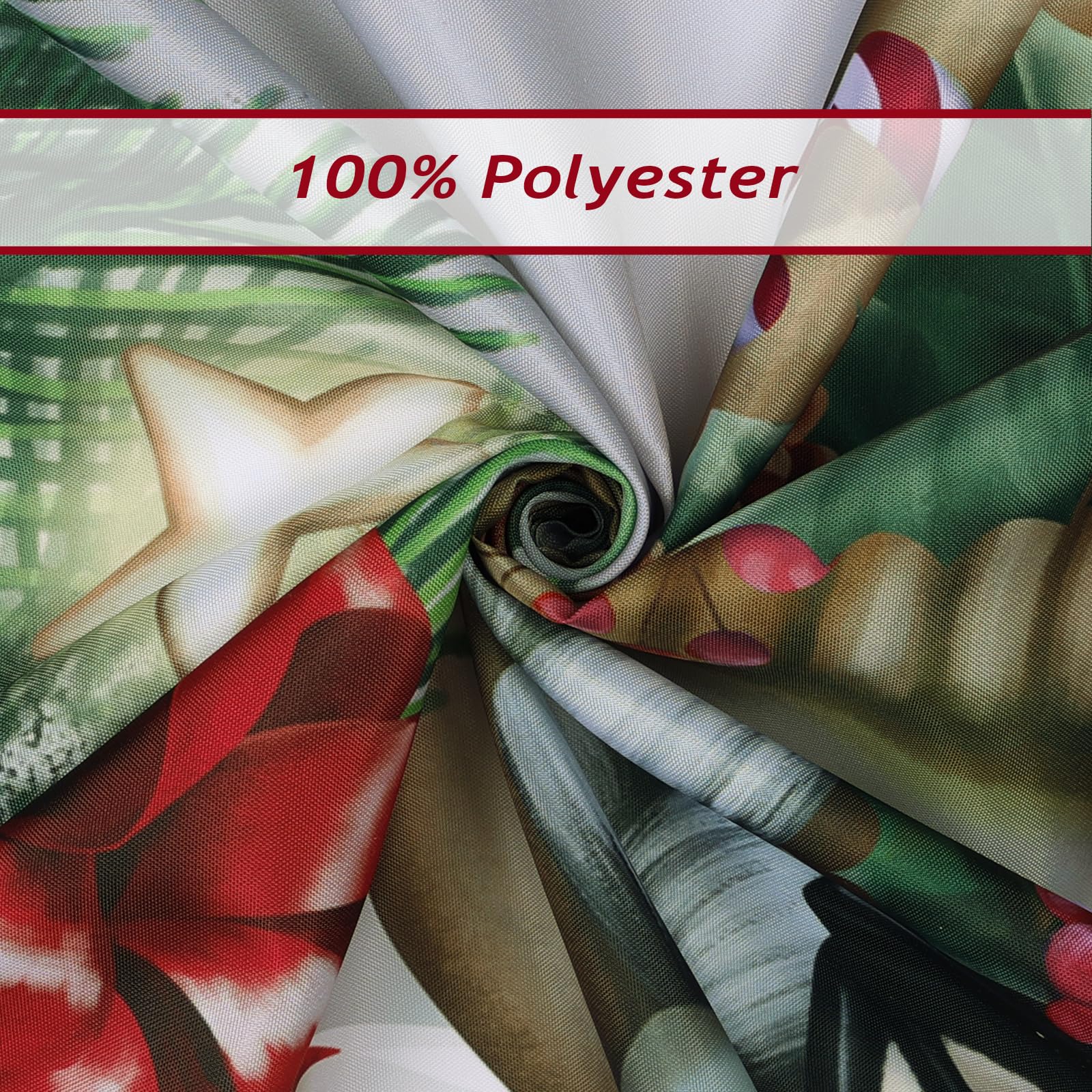 Christmas Gnomes Shower Curtain