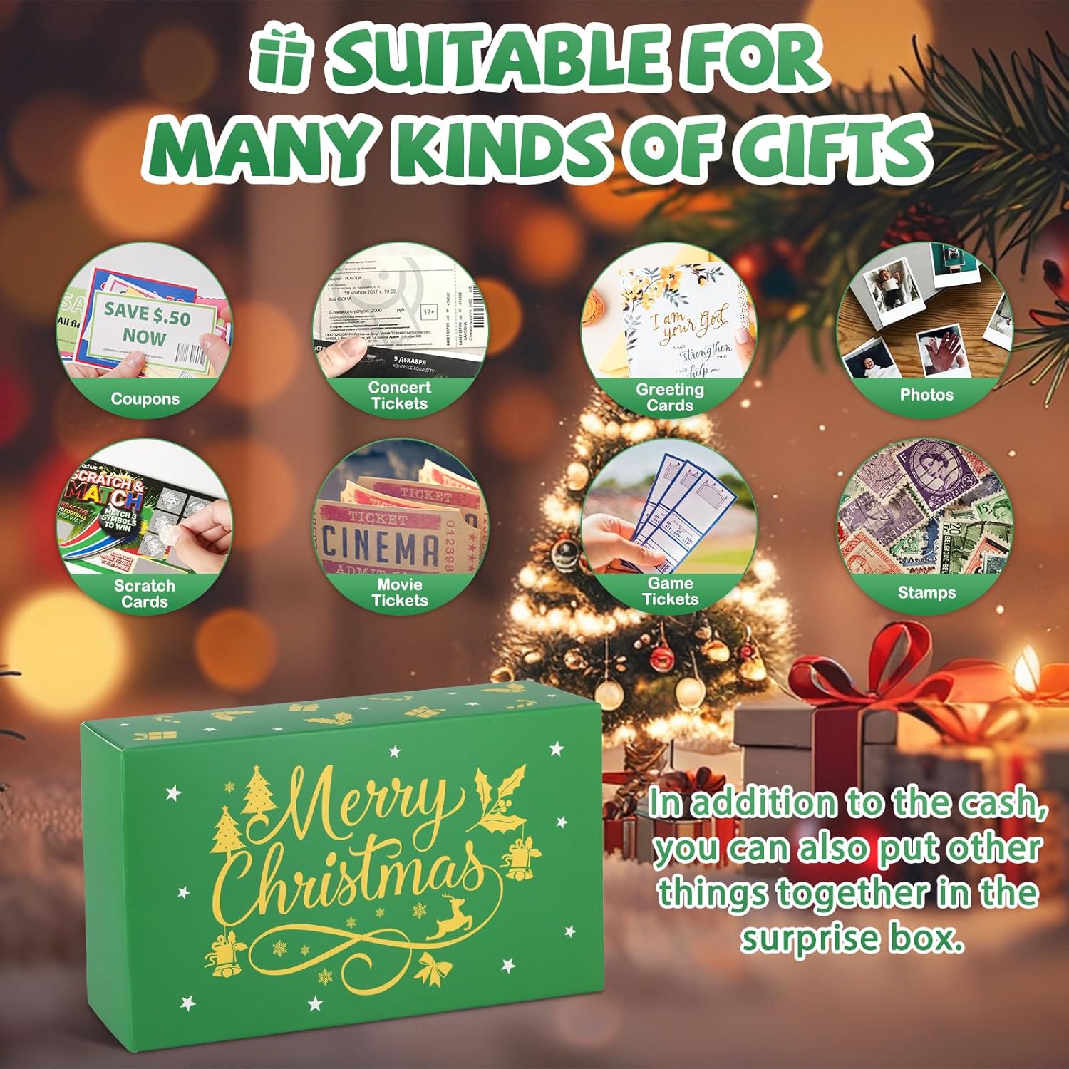 Christmas Surprise Gift Box Explosion for Money