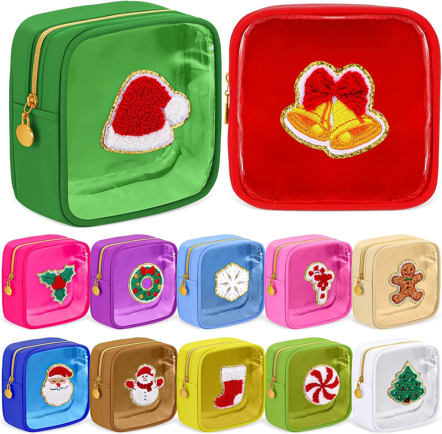 Christmas Mini Makeup Bags