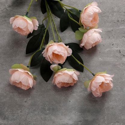 Artificial Peony Stems for Vase Styling