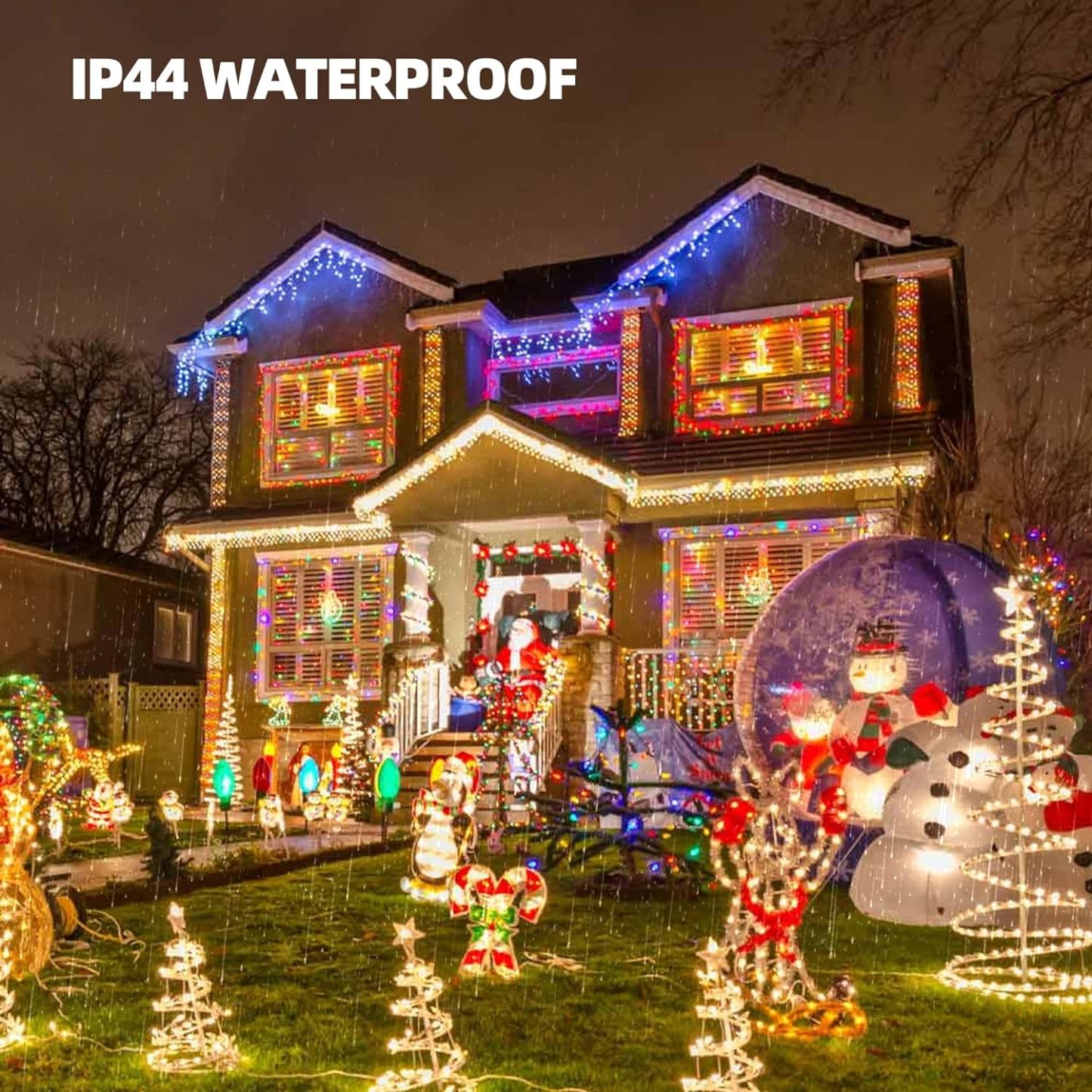 16FT/32FT Outdoor Christmas String Lights