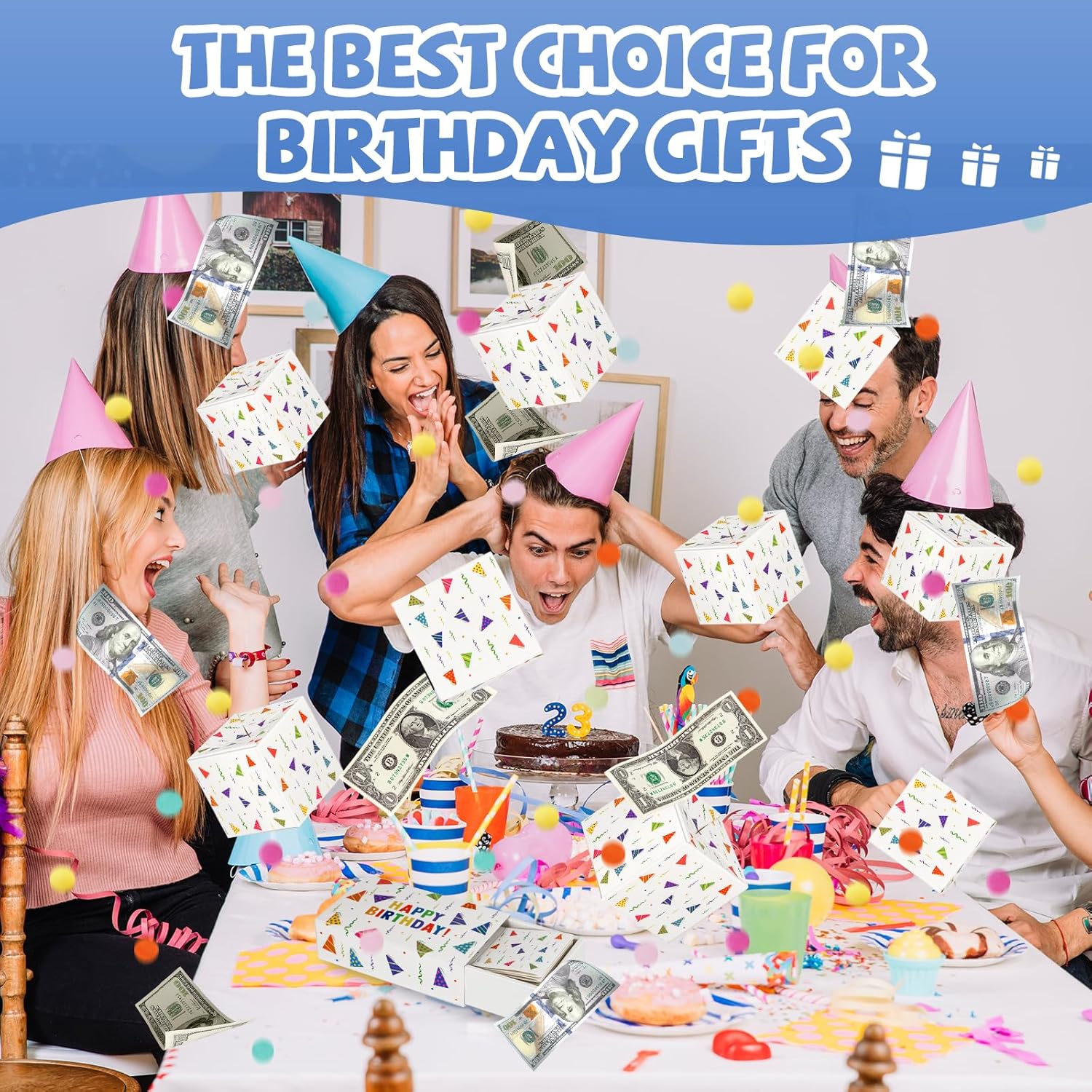 Christmas Surprise Gift Box Explosion for Money