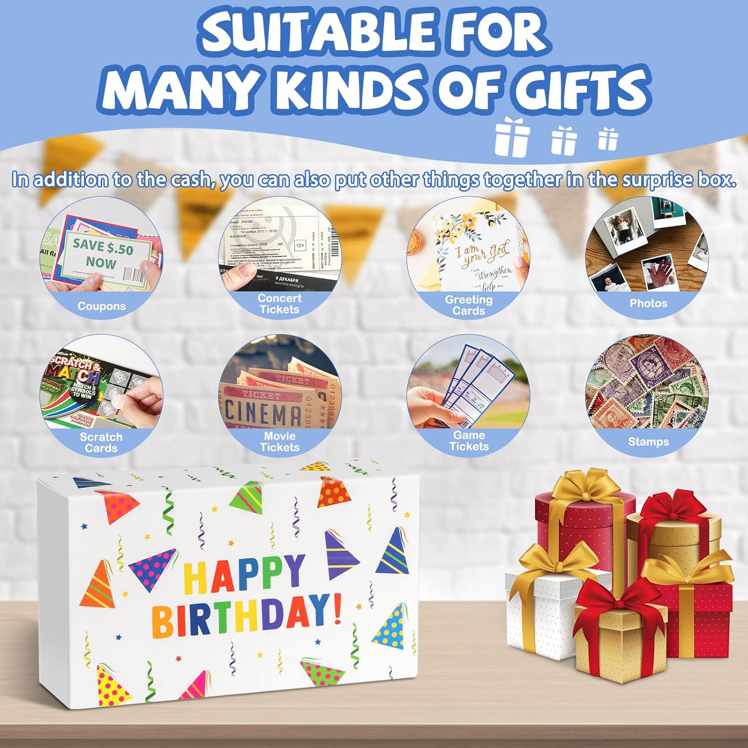 Christmas Surprise Gift Box Explosion for Money
