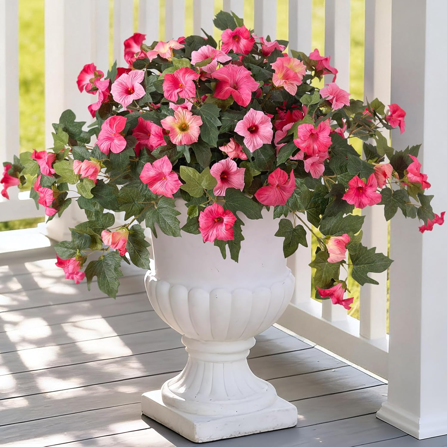 Spring Bloom Artificial Petunia Arrangement