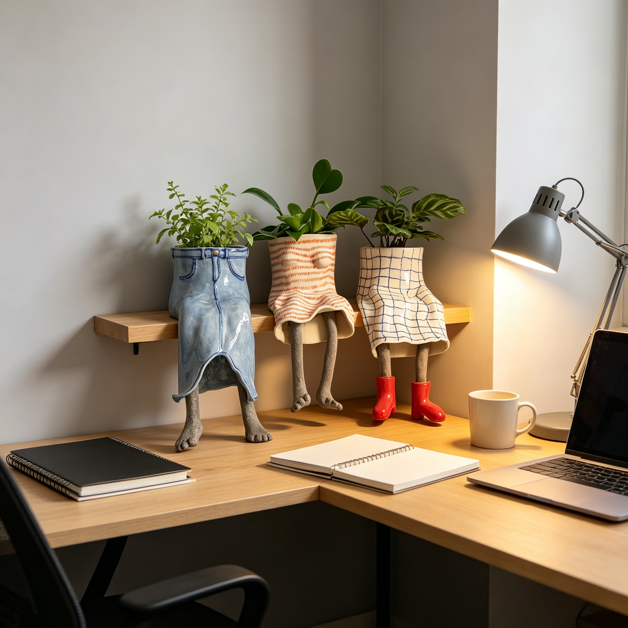 Creative Sitting Planter Collection
