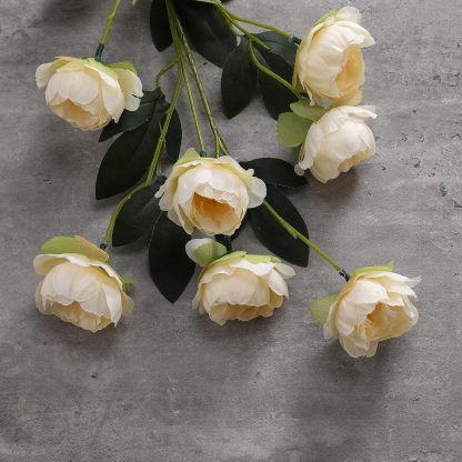 Artificial Peony Stems for Vase Styling