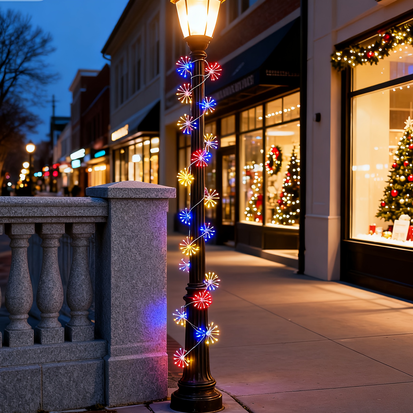 Fireworks Dandelion Starburst String Lights